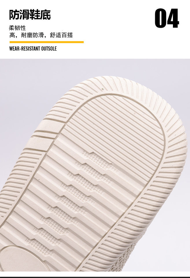 Giày sandal nam lưới thoáng khí đế mềm chống trượt kiểu lỗ, đế bằng — Màu be, màu đen chi tiết 11