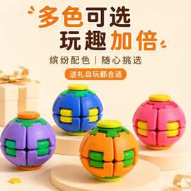 跨境爆款解压螺旋指尖按键齿轮球玩具多色漩涡立体摆件3D打印玩具
