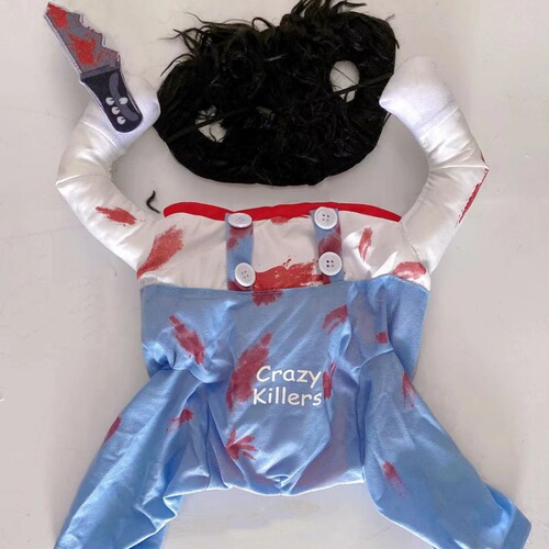 Pet Dog Creative Funny Teddy Dog Personality Funny Clothes Transformation Outfit Internet Celebrity Bichon Frize Small Large