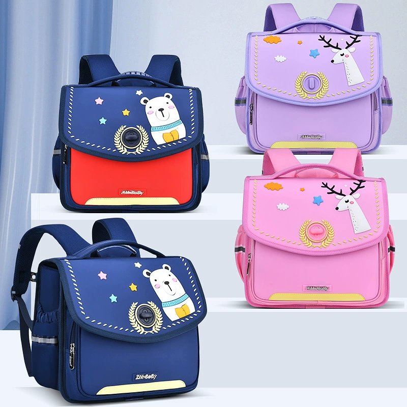 Cartoon backpack, силиконовый материал PVC, школьный рюкзак, 2-5 лет