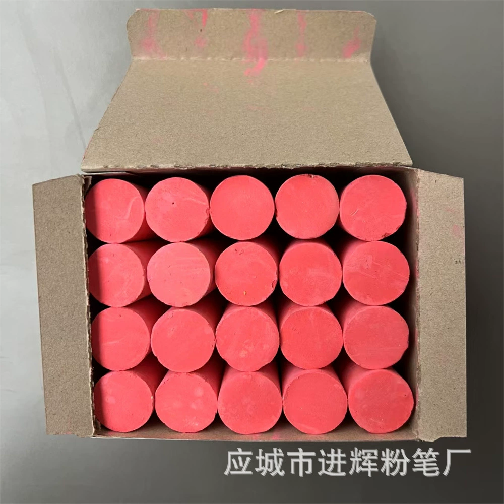 Увеличенная круглая красноватая большая красная деревянная маркировка меловой роспись бытовой верфи для стальных труб оптовая продажа