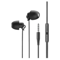 Заводской Sleep гарнитура HIFI мягкий силиконовый клей боковой сон, звукоизоляция, звукоизоляция, не надавливает на уши наушники, проводка с пшеной