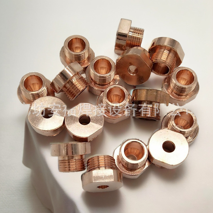 Factory wholesale nut electrode holder Chrome zirconium copper electrode cap electrode cap welding equipment nut lower electrode