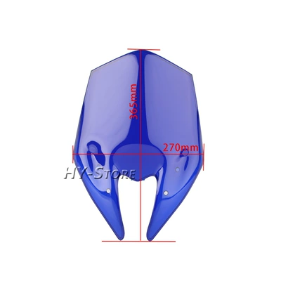 Suitable for Kawasaki: Motorcycle front windshield
