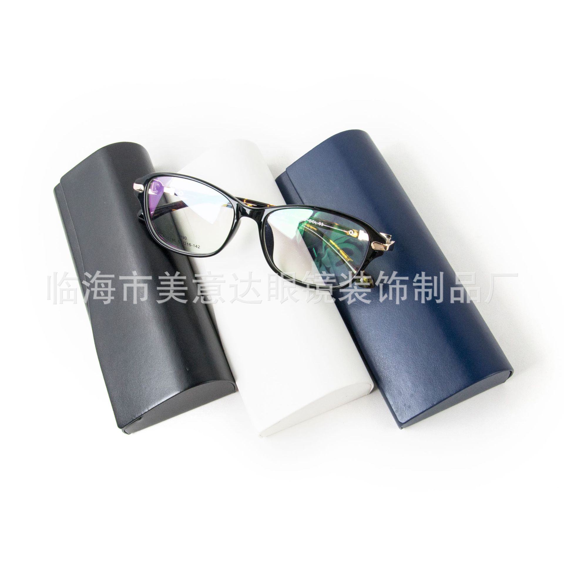 新款光学镜磁吸眼镜盒时尚简约风眼镜盒-TJ103-32NP