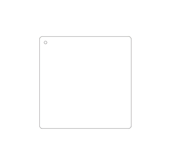 Square, 2mm
