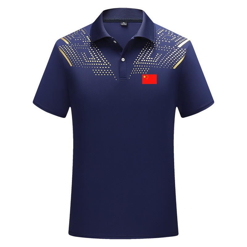 여름 남성 여성 티셔츠 폴로 셔츠 반팔 탄성 스포츠 무술 피트니스 수영 농구 코치 작업복 인쇄