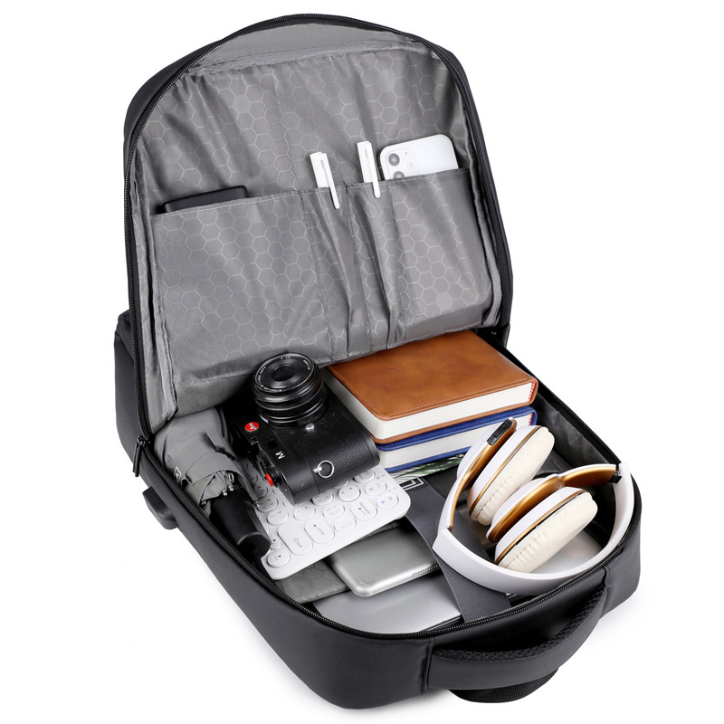 Nueva mochila de negocios, bolso de computadora para hombre, mochila de negocios para portátil multifuncional de gran capacidad, mochila de viaje transfronteriza