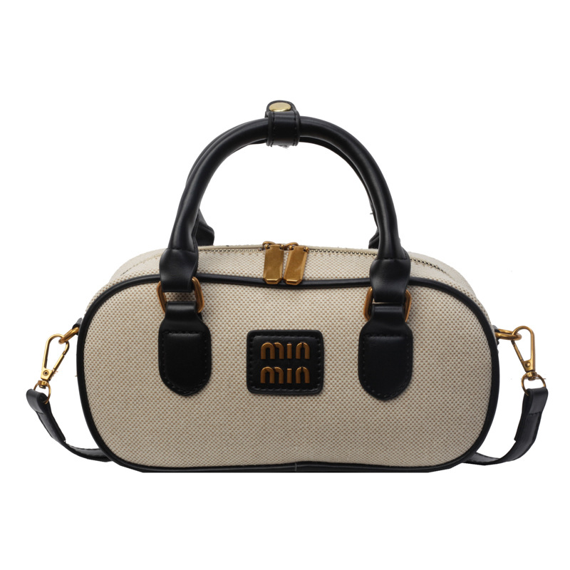Texturas coreanas bolsas de mano para mujeres 2024 nuevo comercio exterior retro retro bolsas de bolos de hombro