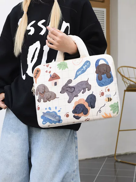 Laptop Bag Fashion Briefcase Women 14 Inch Apple Laptop Bag 11 Inch iPad Tablet Bag