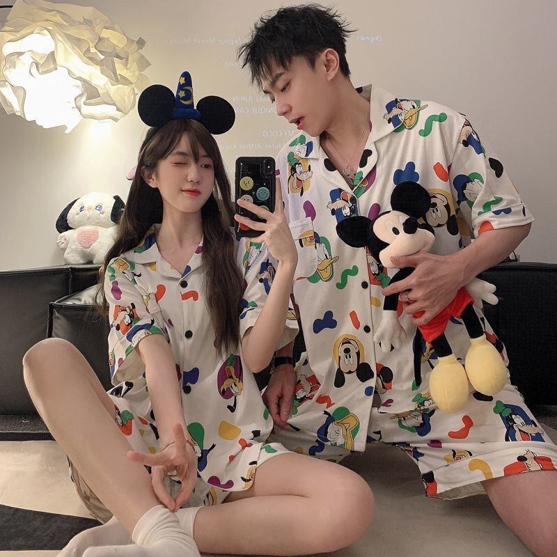 미키 구피 반팔 반바지