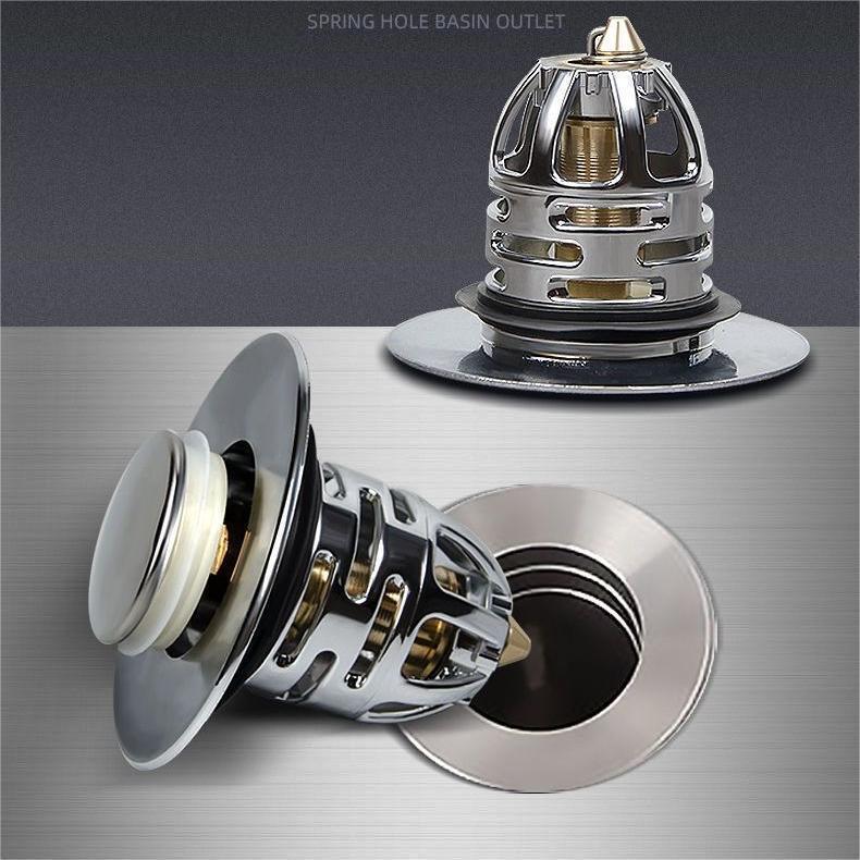 Wash Basin wash basin bounce core deodorant floor drain hole plug wash basin press drainer filter plug Universal