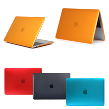 适用苹果Macbook笔记本11 13 15寸水晶散热保护壳16Pro透明防摔壳