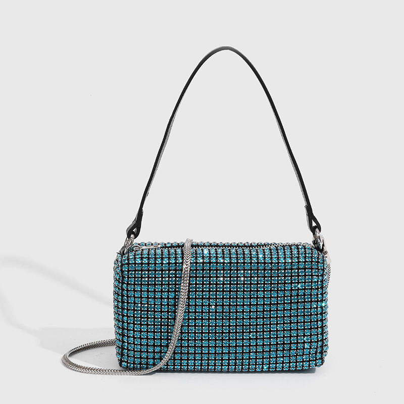 Rhinestone Full Diamond Bag - Luxury Underarm Bag, Evening Clutch, Sparkling Handbag For Women - Thumbnail 6