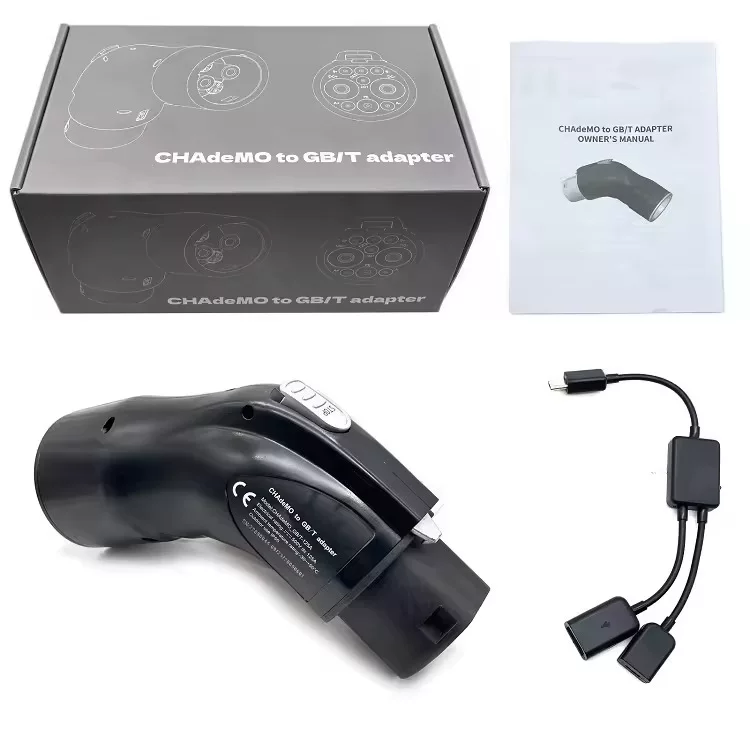 Адаптер CHAdeMO к GB/T японский стандарт к общезначимому Nissan Leaf LEAF электрический, защёлка против протечки