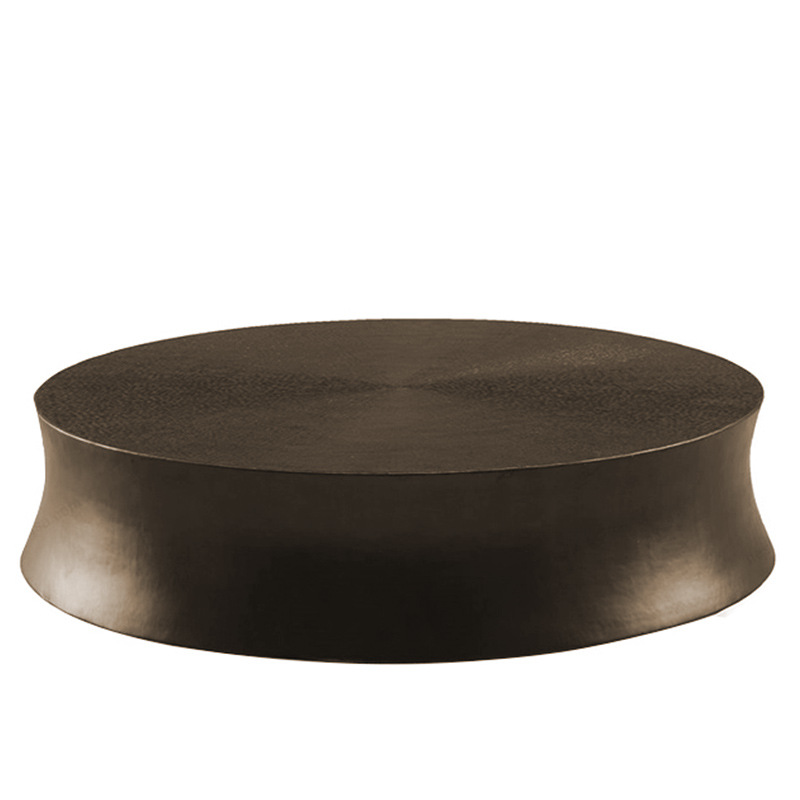 Minimalista italiano Poliform mesa de café sala de estar estilo encantador apartamento pequeño diseñador corto mesa redonda de té mesa de café