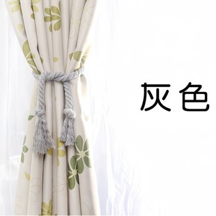Factory direct tie rope American pastoral country cotton rope creative curtain buckle curtain tie rope tassel decoration