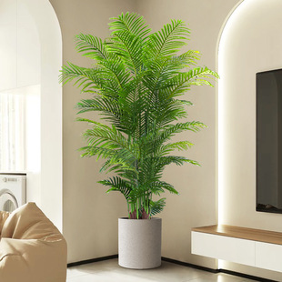 Wholesale Large Floor-Standing Ornaments, Entrance Decorations, Tv Cabinets, Bionic Living Room Green Plants, Sunflower Fake Resin