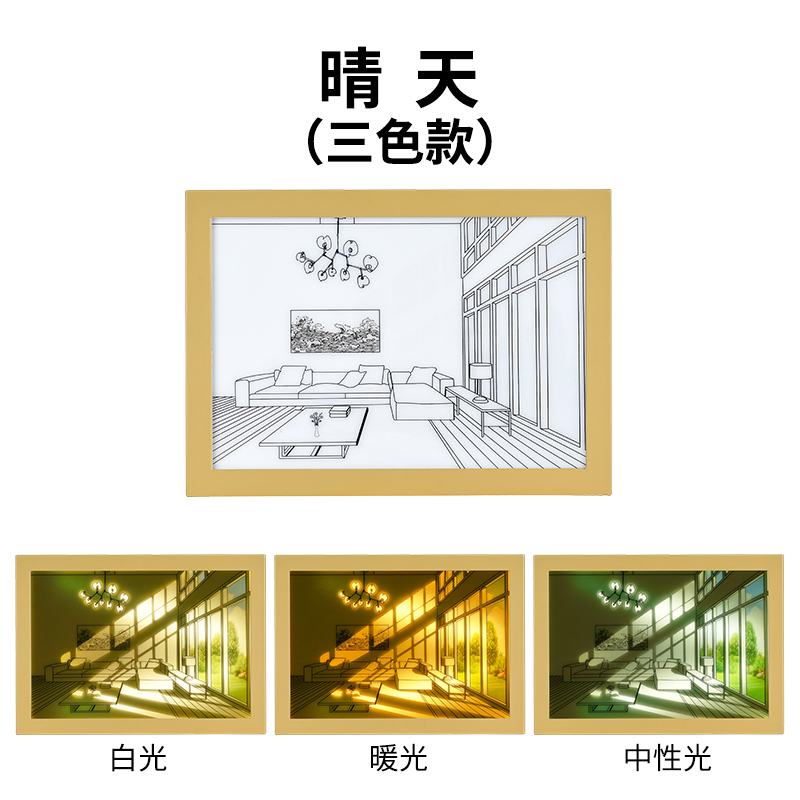 [Ventas directas de fábrica de suministro transfronterizo] LED, luz de noche de pintura, regalo de cumpleaños [con certificación CE, FCC]