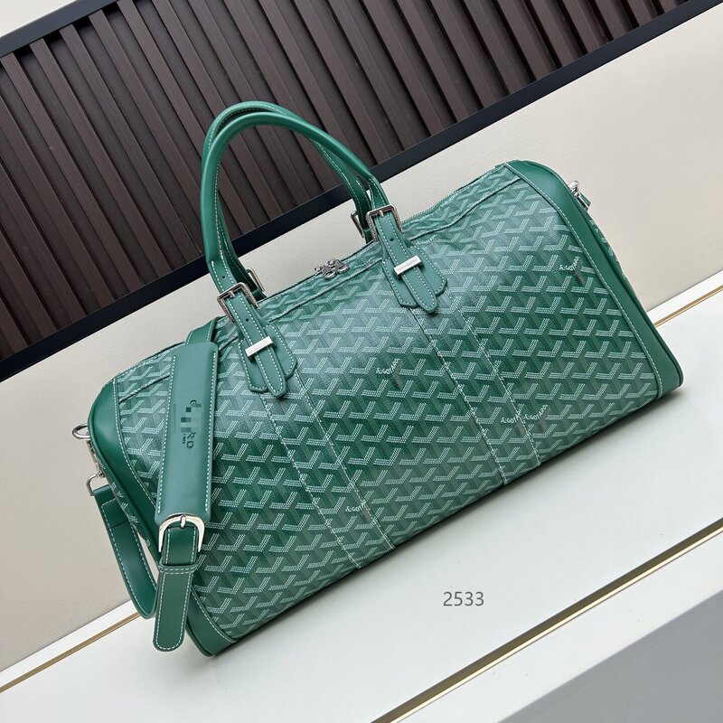 Dog Tooth Short-Distance Travel Bag Large-Capacity Travel Bag Women's Goya Travel Bag Fitness Bag Goyard Satchel Crossbody Bag
