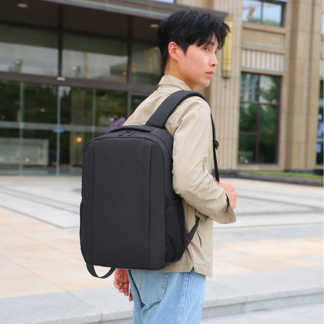 Mochila de negocios de moda transfronteriza, bolsa para computadora portátil multifuncional resistente al agua, mochila simple de gran capacidad para hombres y mujeres