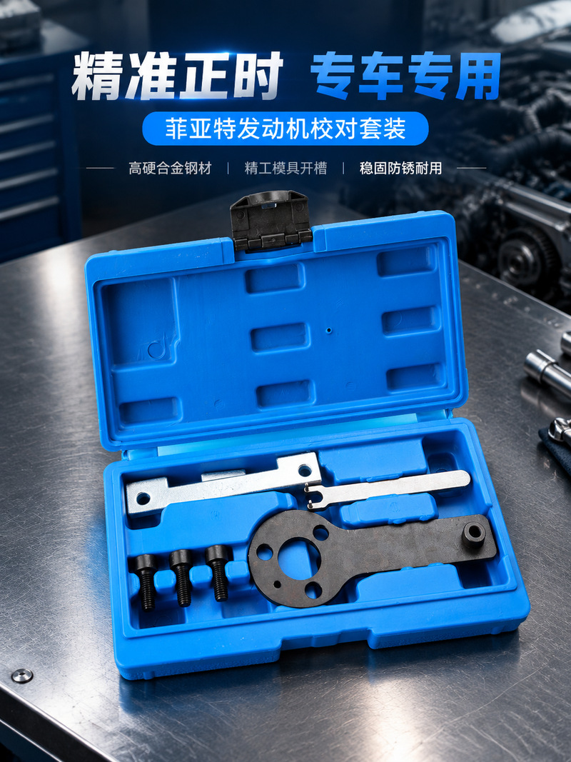 Chrysler Fiat 1.1 timing tool set (6 pieces) for engine timing belt and camshaft locking