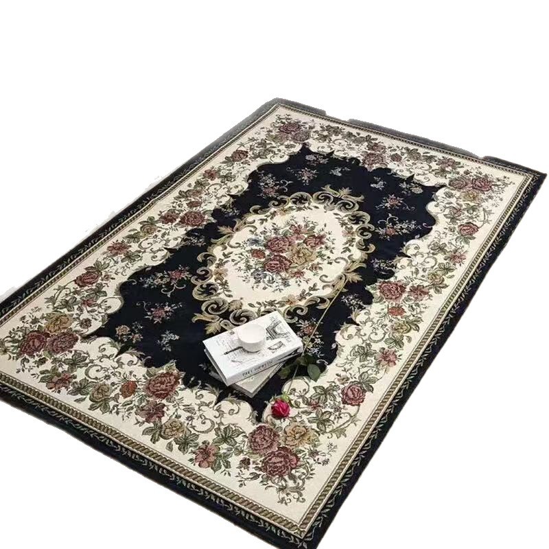 Vintage Boho Bettwäsche Europäischer Stil Eisseide Steppbett_voghion.com
