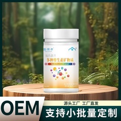 福药康牌多种维生素矿物质片现货直发厂家直销一瓶可批发