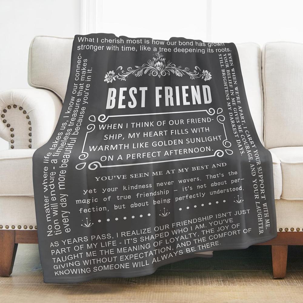 Leven's blankets make great birthday gifts for best friends