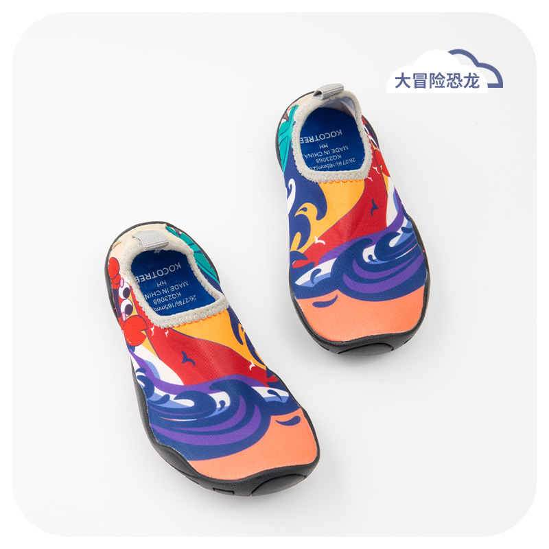 KK árbol zapatos de playa para niños antideslizante anti-corte niños niñas Bebé Zapatos aguas arriba parque acuático vadear natación calcetines Zapatos