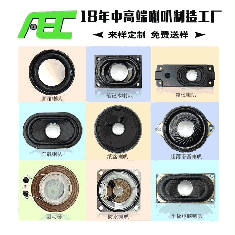 Водонепроницаемая небумажная колонка, направленная приставка, Диаметр динамика 27 мм, круглый динамик 8 Ом, 0,25 Вт