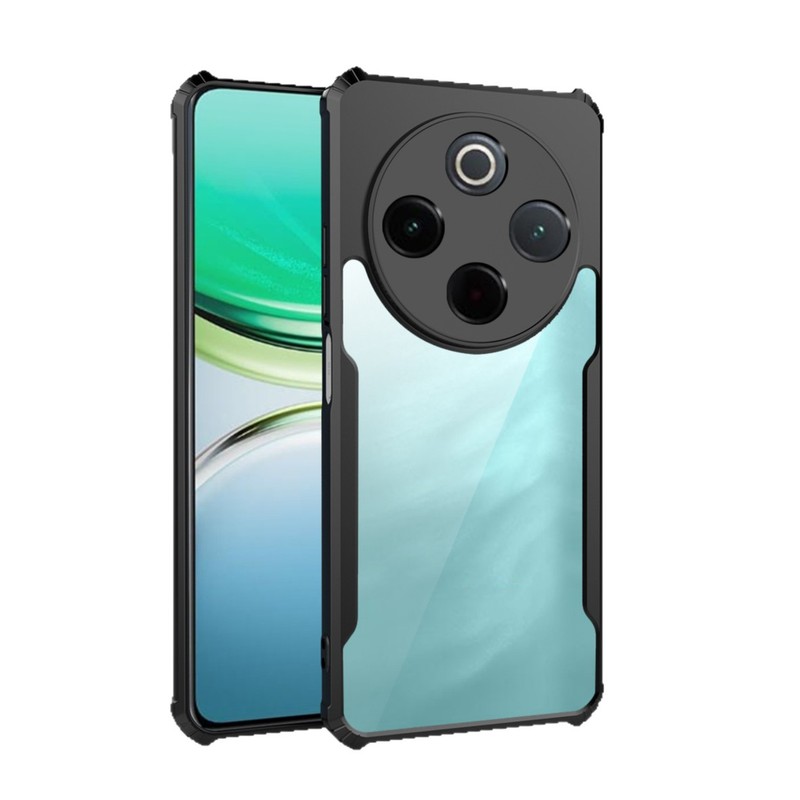 Tecno Spark 30 30C 携帯電話ケースに適したアクリル高透明四隅落下防止保護カバー|undefined