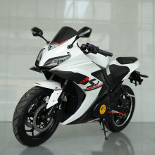 厂家外贸出口俄罗斯街车3000W轮毂电机摩托车跑车虎牙电动车工厂