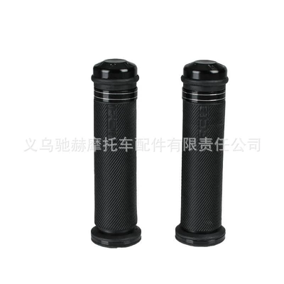 Handlebar Grips Modified with Cnc — Motorcycle Handle Cover - cj-330-black