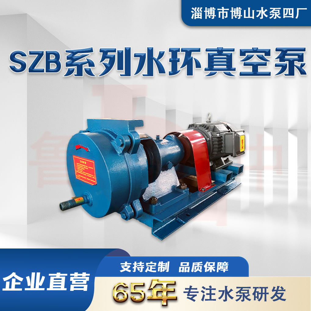 SZB-4型水环式真空泵不锈钢材质真空泵博山真空泵厂家直供