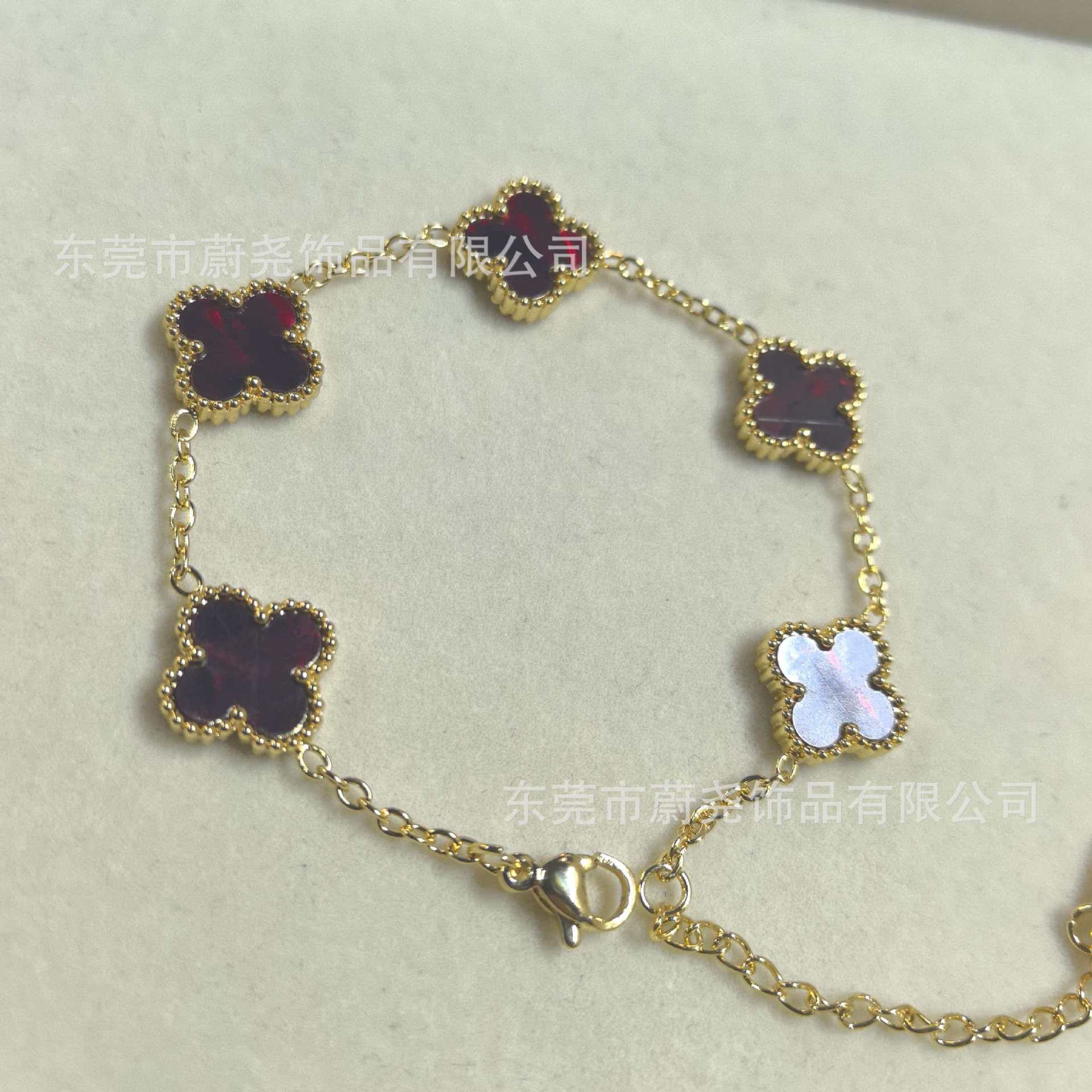 13mm 양면 - 다채로운 빨간색