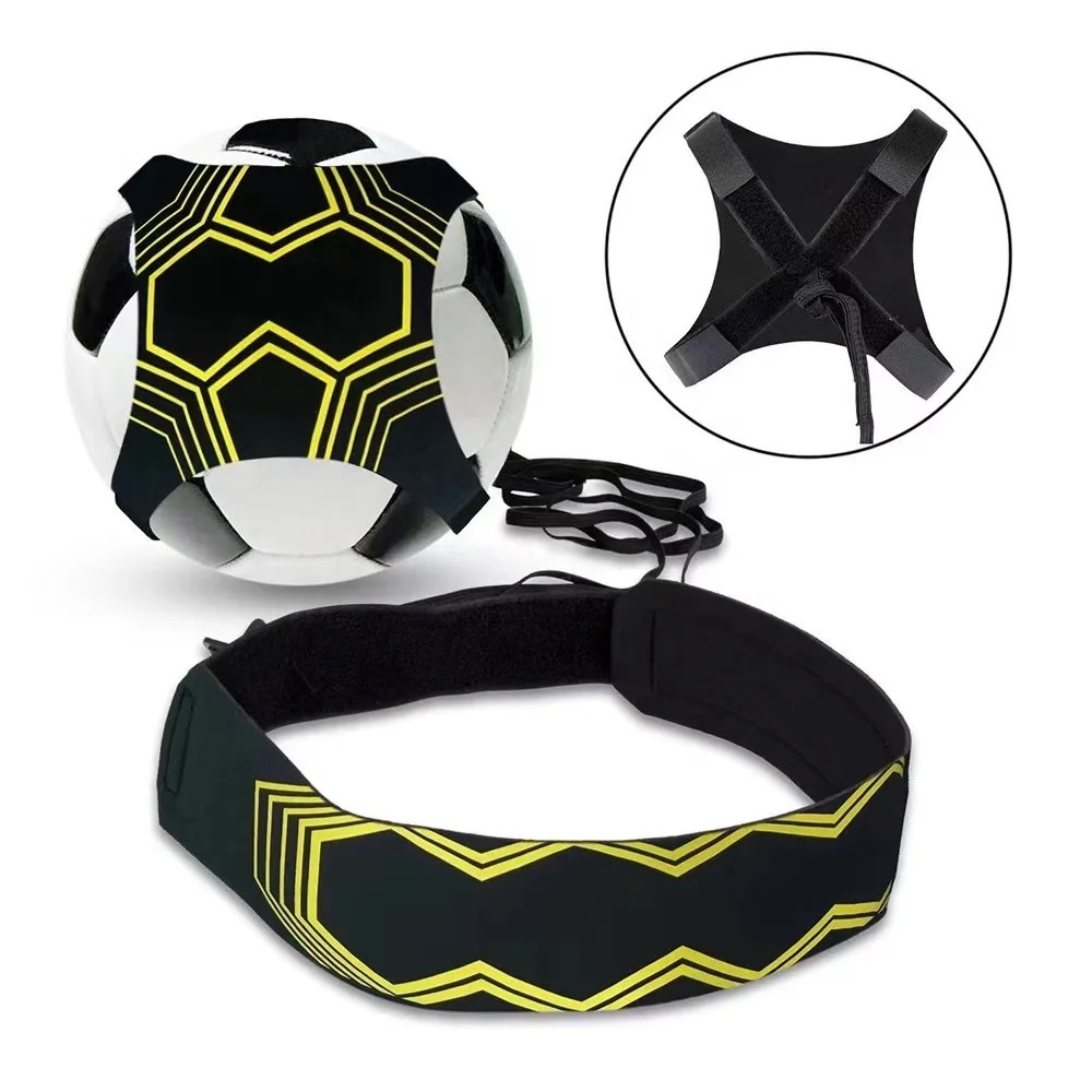 Nuevo caliente 3D entrenamiento de fútbol conjunto barball con barball dispositivo auxiliar kick entrenamiento con swing Correa bolsa de pelota