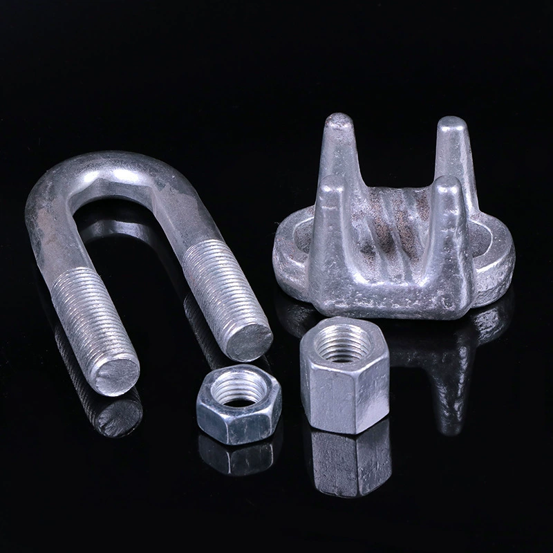 Wholesale of light wire rope clamps, steel wire rope clamps, galvanized buckles, hardware rigging wire rope locks