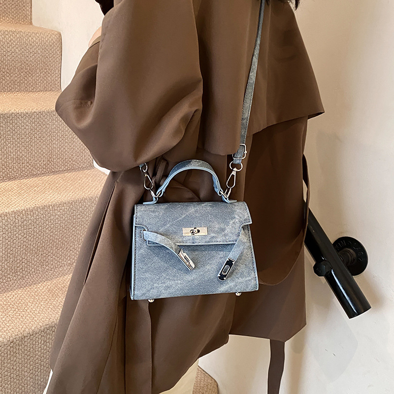 Bolso de mano universal para mujeres 2024 nueva moda texturas Kelly bolso de viaje de hombro bolso de mochila