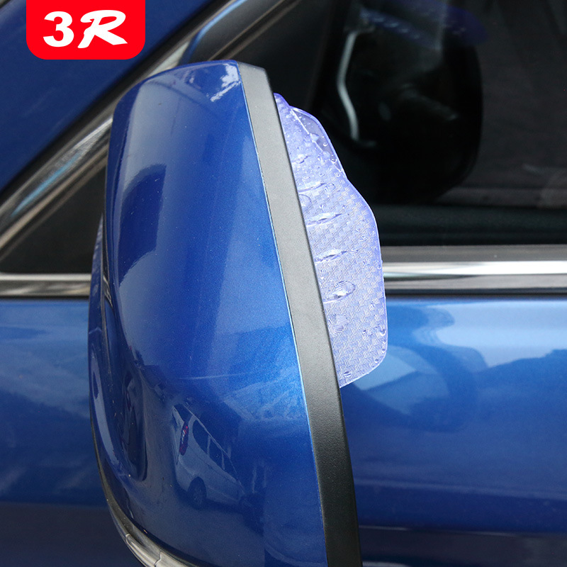 Universal – 3R Car Rearview Rain shield - 3r-2156-transparent-pair