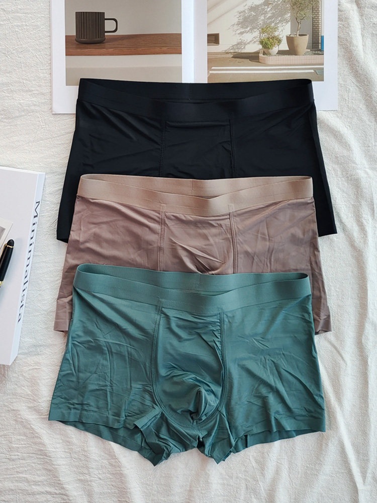 Seamless Ice Silk Briefs