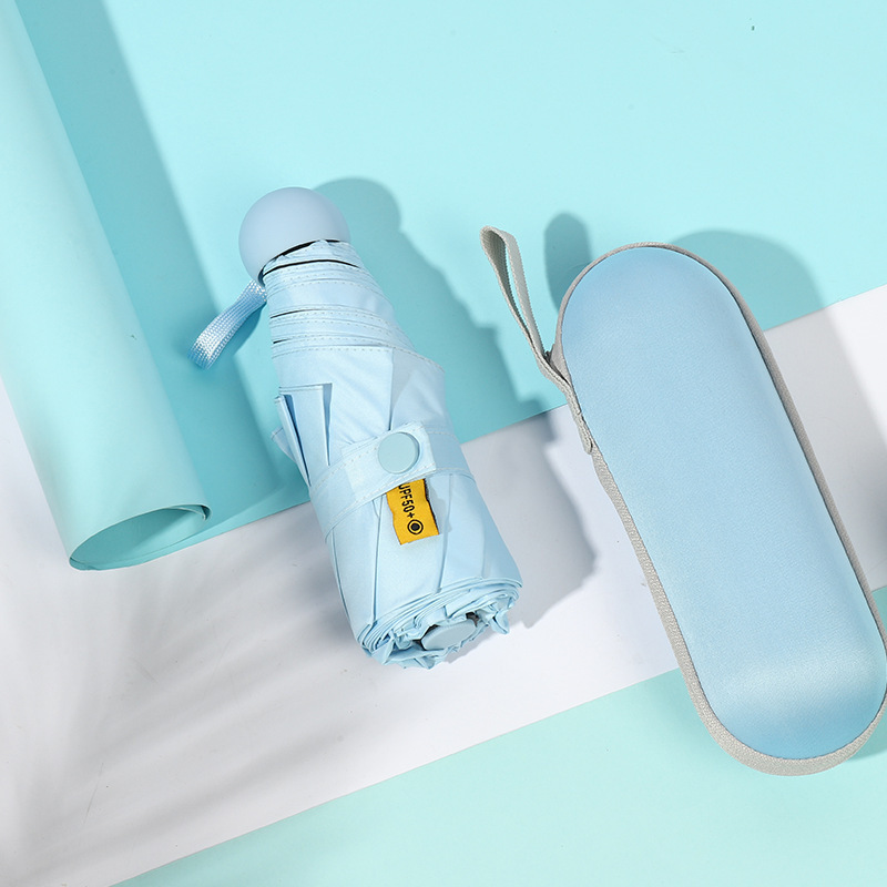 Protección solar 50% de descuento para mujeres sombrillas de cápsula sombrillas