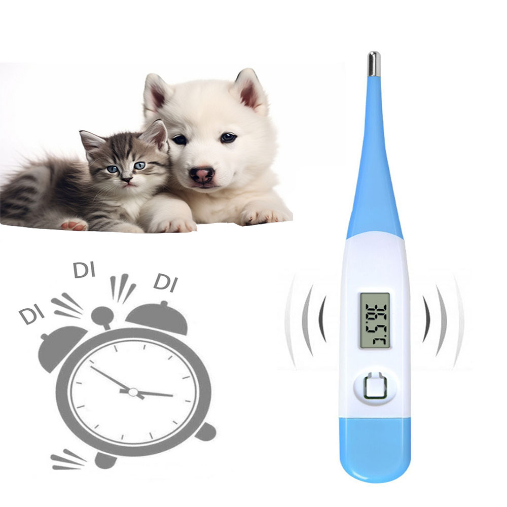 温度计电子水温计软头测温表探热针猫咪宠物接触式数字温度计精准