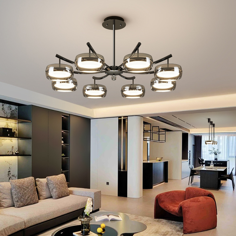 Luz italiana de lujo moderno diseñador de lámpara de sala de estar 2024 nueva habitación lámpara de dormitorio lámpara de vestíbulo principal