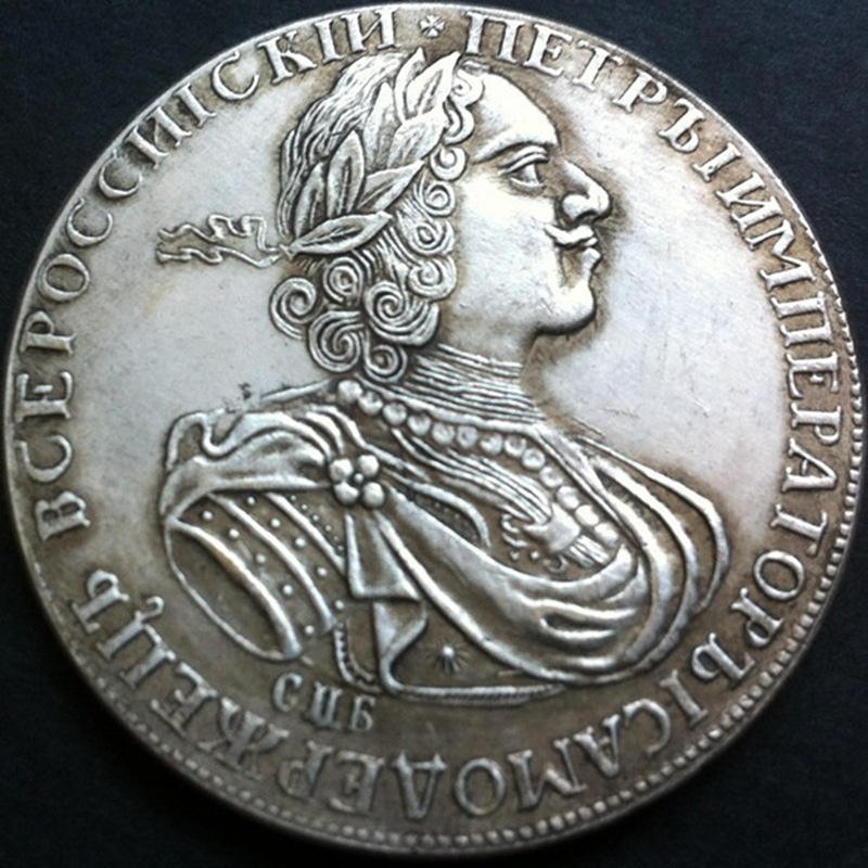 俄罗斯仿古钱币1724卢布硬币40MM