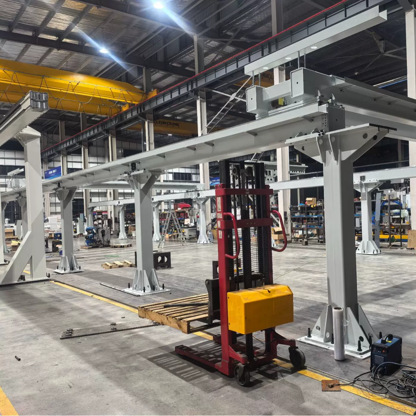 新宝SYPO机器人双轨高速高精度大负载搬运喷涂上下料桁架定金