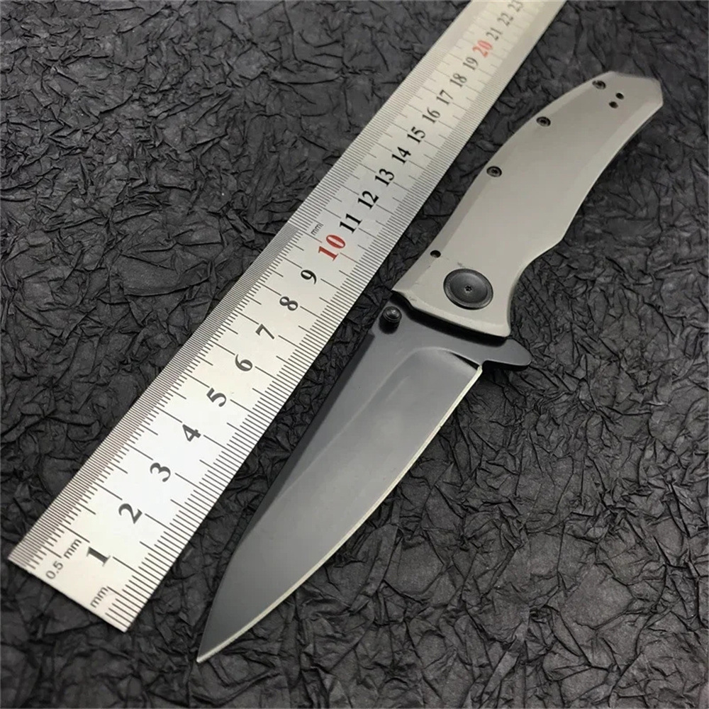 卡秀克肖2200高硬度锋利户外野营狩猎防身求生随身刀具折刀折叠刀