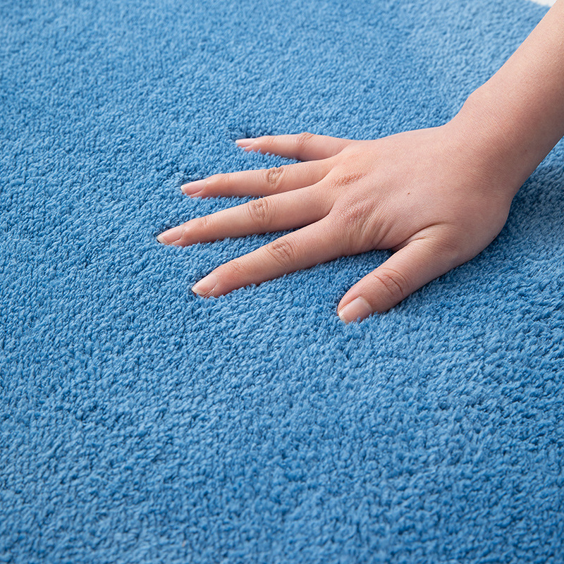 Cuarto de baño alfombra de piso absorbente felpa baño antideslizante resistente al desgaste alfombra de piso casa puerta de la cocina alfombra de baño