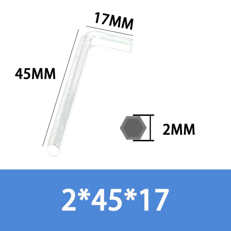 L -shaped disposable panel hand tools hexagonal screwdriver knife galvanized hexagonal hexagonal hexagon wrench