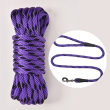 美国同款 砖石文10毫米 PP绳 5米一扎 牵引绳塑料绳 diy宠物绳制